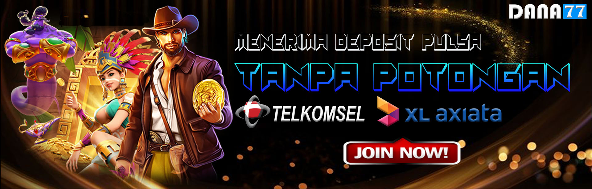 DEPOSIT PULSA TANPA POTONGAN